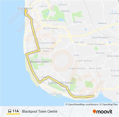 11a bus timetable blackpool.